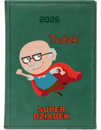 kalendarz-a6-2026-tygodnniowy-planer-nadruk-super-dziadek-rozne-wzory