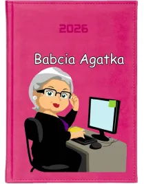 kalendarz-a6-2026-tygodnniowy-ksiazkowy-personalizowany-nadruk-dla-babci