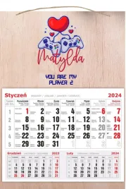 kalendarz-2025-jednodzielny-drewniany-prezent-nadruk-dla-gracza-walentynki