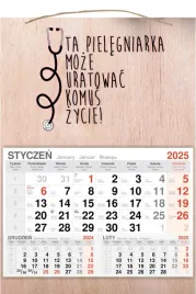 kalendarz-2025-jednodzielny-drewniany-prezent-dla-pielegniarki-twoj-tekst