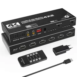 tendak-matrix-hdmi-4x2-4k-60hz-audio-spdif-hdr-pilot