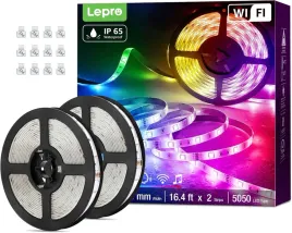 lepro-tasma-led-smart-2x5-m-rgb-wifi-ip65-alexa-300-led-10-metrow