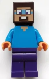 lego-minecraft-minifigurka-min160-steve-nougat-dark-purple-legs