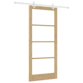 drzwi-przesuwane-brazowy-93-x-211-cm-drewno-i-metal