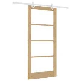 drzwi-przesuwane-brazowy-93-x-202-cm-drewno-i-metal