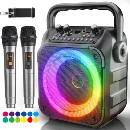 singingmate-glosnik-bluetooth-do-karaoke-2-bezprzewodowe-mikrofony