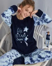 royalfashion-pizama-damska-a-la-polarowa-life-star-enjoy-1909-navy-r-xl-42
