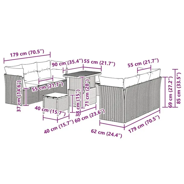 zestaw-sof-na-ogrod-9-pcs-czarny-polirattan-stan-nowy-kod-producenta-3361440