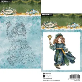 stempel-przezroczysty-polimerowy-xmas-girl-dziewczynka