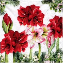 serwetka-do-decoupage-33x33cm-blooming-amarylis-1szt