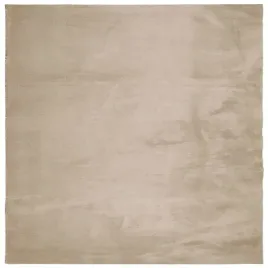 dywan-huarte-z-krotkim-wlosiem-piaskowy-120x120-cm