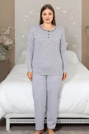 royalfashion-bawelniana-damska-2-czesciowa-pizama-w-serca-plus-size-k12060-szare-r-3xl-46