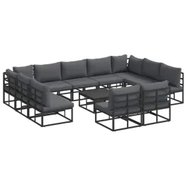 zestaw-sof-na-ogrod-z-poduszka-12-pcs-czarny-aluminium