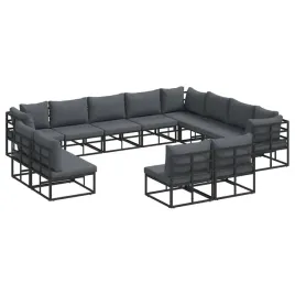 zestaw-sof-na-ogrod-z-poduszka-12-pcs-czarny-aluminium