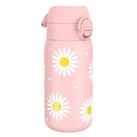 bidon-stalowy-z-ustnikiem-ion8-daisies-400-ml-rozowy