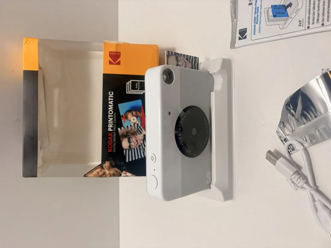 aparat-kodak-printomatic-szary