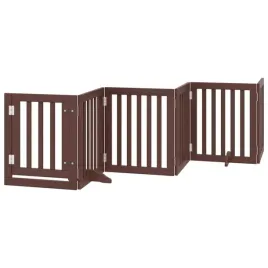 skladana-bramka-dla-psa-z-drzwiami-6-paneli-braz-300-cm