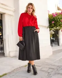 royalfashion-damska-spodnica-midi-plus-size-art1867-czarne-r-uniwersalny
