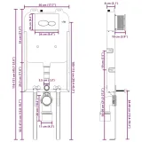 rama-montazowa-bialy-stal-stan-nowy-wysokosc-131-cm