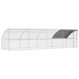 klatka-dla-kur-srebrny-800-x-200-x-198-5-cm-stal-galwanizowana
