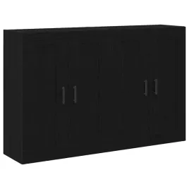 szafka-wiszaca-2-pcs-czarny-dab-160-x-34-x-90-cm