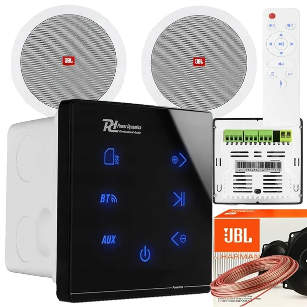 JBL NAGŁOŚNIENIE SUFITOWE DO SAUNY ŁAZIENKI SALONU LOKALU SKLEPU BLUETOOTH