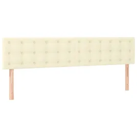 zaglowki-do-lozka-2-szt-kremowe-100x5x78-88cm-sztuczna-skora
