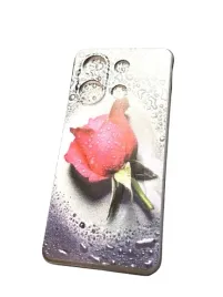 etui-ochronne-xiaomi-redmi-note-13-4g-roza-3d-z-kroplami-wody-twarde-pleck