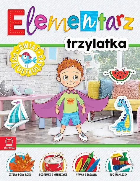 ELEMENTARZ 3-LATKA. ŚWIAT PRZEDSZKOLAKA WYD. 2 - Anna Podgórska