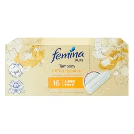 femina-pure-czysta-bawelna-eko-tampony-super-16szt