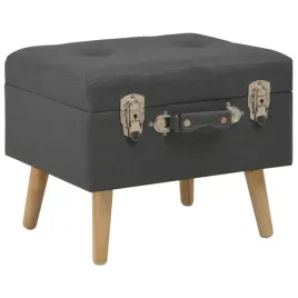 stolek-ze-schowkiem-40-cm-ciemnoszary-tkanina