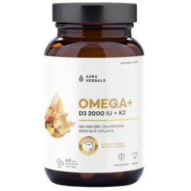 aura-herbals-omega-witamina-d3-2000-iu-k2-epa-dha-serce-mozg-60-kaps