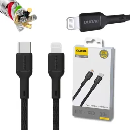 kabel-dudao-l9x-30w-usb-c-lightning-2m-czarny