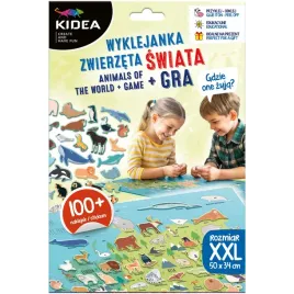wyklejanka-zwierzeta-swiata-gra-kidea