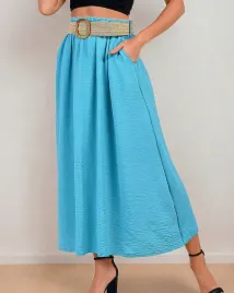 royalfashion-damska-spodnica-midi-z-paskiem-12588-niebieskie-r-uniwersalny
