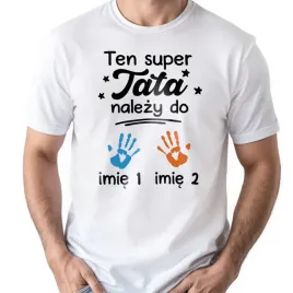 koszulka-biala-meska-personalizowana-dzien-ojca-prezent-r-xxl