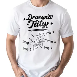 koszulka-biala-meska-personalizowana-dzien-ojca-prezent-r-m