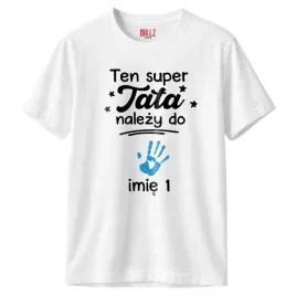 koszulka-biala-meska-personalizowana-dzien-ojca-prezent-r-s