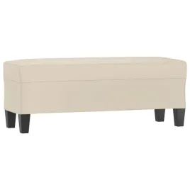 lawka-kremowa-100x35x41-cm-obity-mikrofibra
