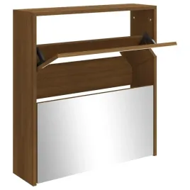 szafka-na-buty-lustro-i-2-szuflady-brazowy-dab-63x17x67-cm