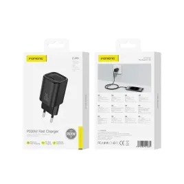 foneng-ladowarka-sieciowa-eu69-pd-20w-1xusb-c-czarny
