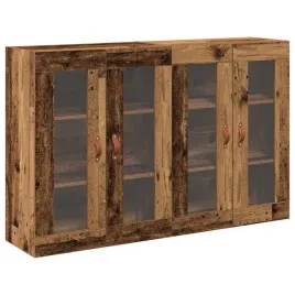 szafka-wiszaca-2-pcs-stare-drewno-69-5-x-34-x-90-cm