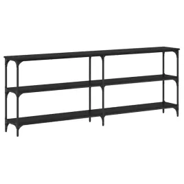 stol-konsolowy-z-polka-czarny-dab-200-x-29-x-75-cm