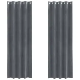 zaslony-z-zaslonami-2-pcs-jasnoszary-140-x-245-cm-aksamit