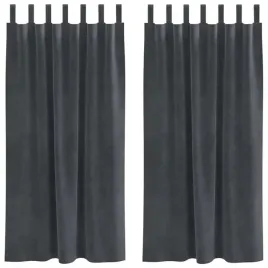 zaslony-z-zaslonami-2-pcs-jasnoszary-140-x-175-cm-aksamit