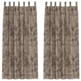zaslona-z-zaslonami-2-pcs-cappuccino-245-x-140-cm-aksamit