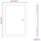 panel-dostepu-bialy-20-x-30-cm-stal-marka-vidaxl-stan-nowy