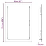 panel-dostepu-bialy-20-x-30-cm-stal-marka-vidaxl-stan-nowy