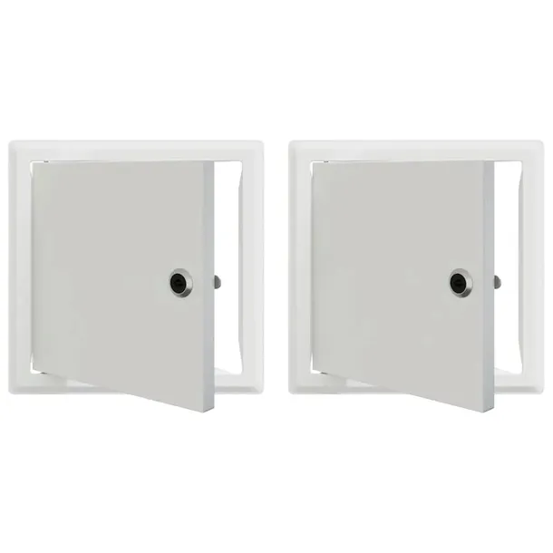panel-dostepu-2-pcs-bialy-20-x-20-cm-stal