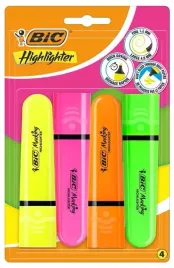 zakreslacze-bic-neon-flat-blister-4-sztuki